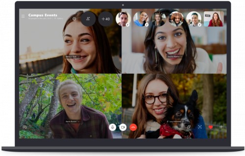 Skype улучшил групповые звонки, увеличив количество участников до 50